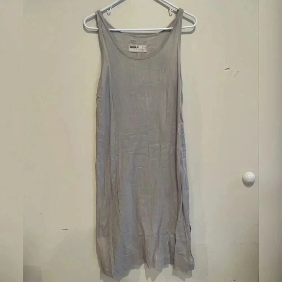 Naushad Ali Grey Tank Maxi Dress - Picture 1 of 5